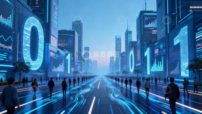 高清大图下载【趣麦麦图】科技化数字化生活5