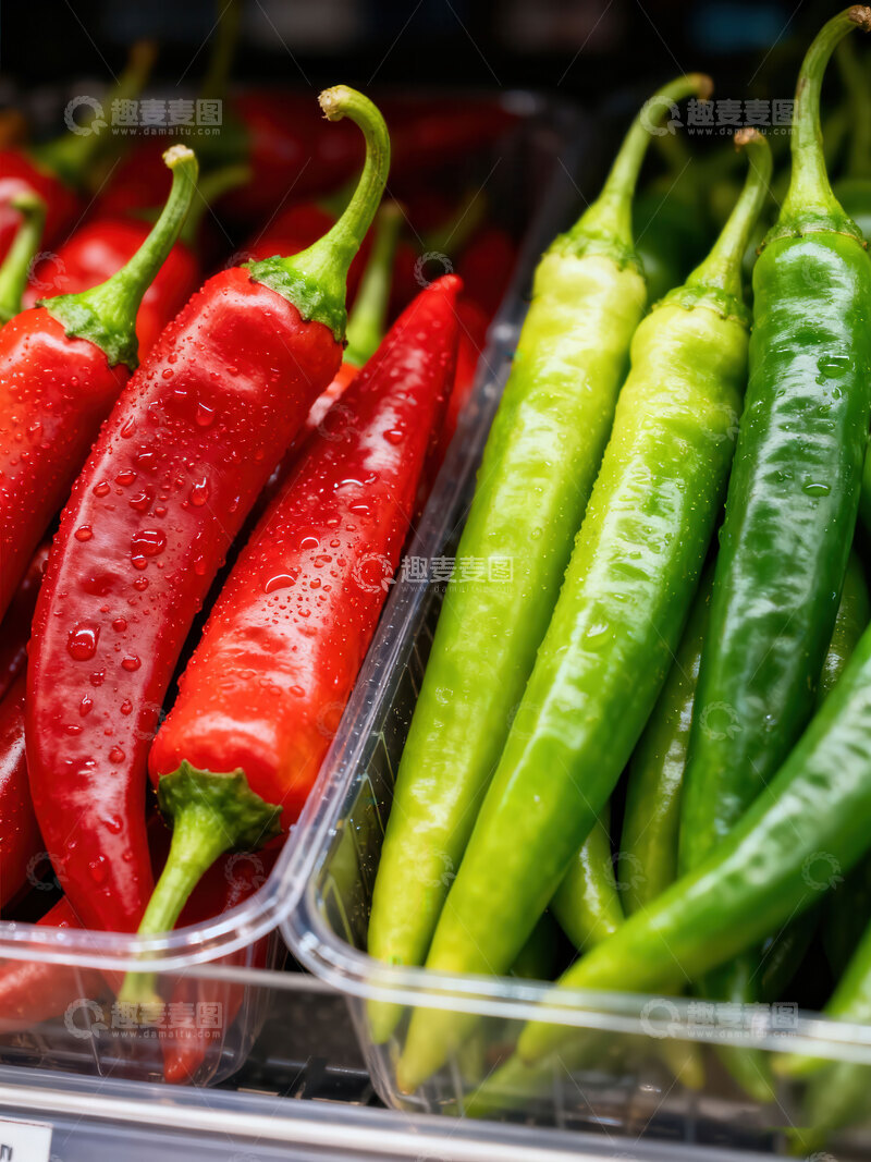 高清大图下载【趣麦麦图】辣椒  泼辣   呛鼻 