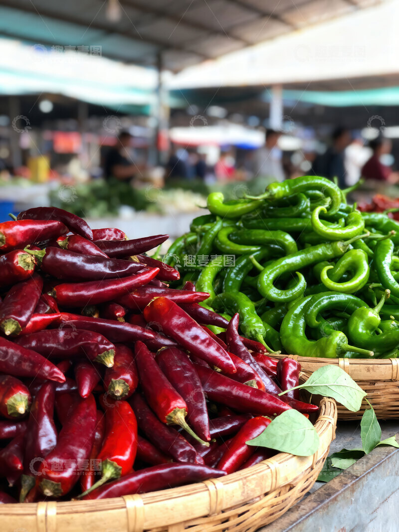 高清大图下载【趣麦麦图】辣椒  泼辣   提神  