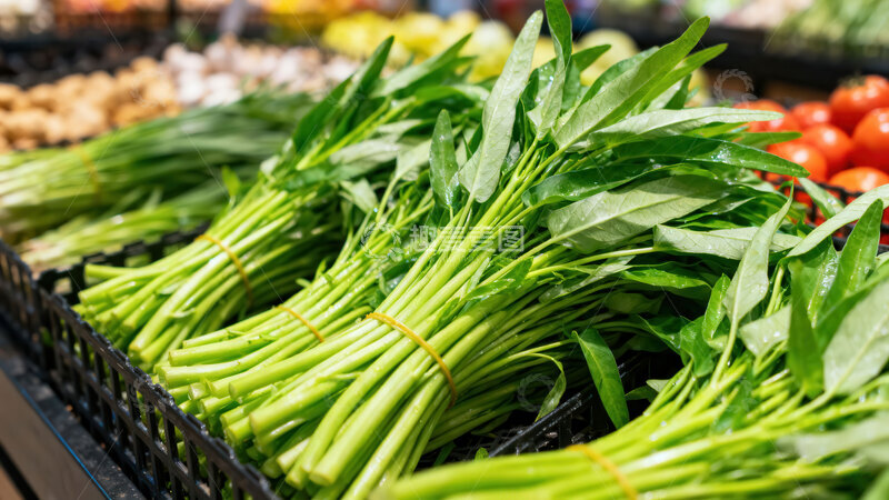 高清大图下载【趣麦麦图】空心菜  碧管  野趣