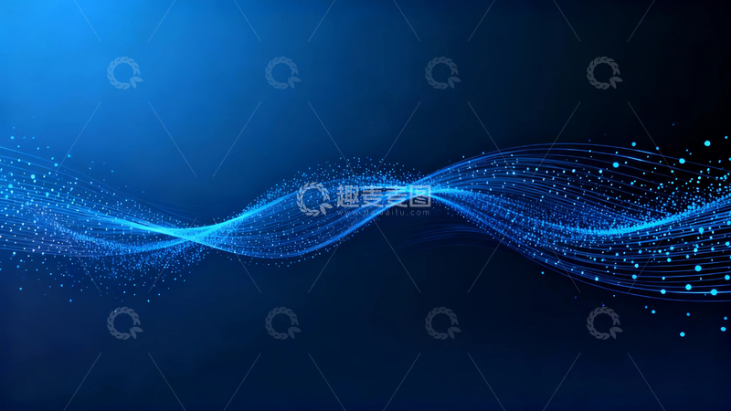 高清大图下载【趣麦麦图】现代科技光影背景4