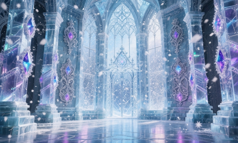 高清大图下载【趣麦麦图】童话世界冰之城堡12