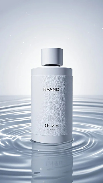 简约香水瓶静物摄影