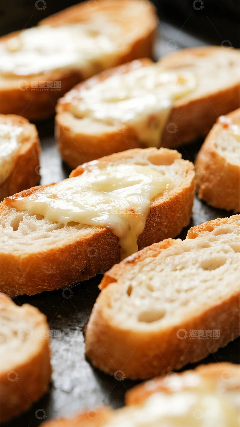 高清大图下载【趣麦麦图】奶酪面包特写美食摄影