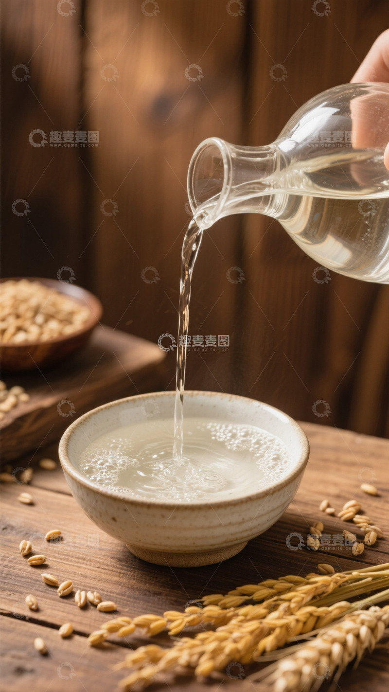 高清大图下载【趣麦麦图】白酒酒水背景