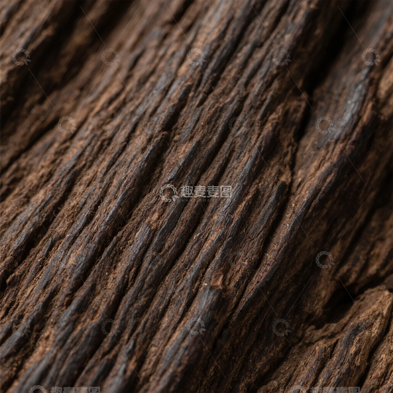 高清大图下载【趣麦麦图】深褐色木质纹理特写