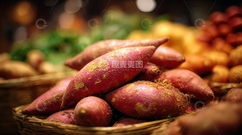 高清大图下载【趣麦麦图】红薯  蜜甜  煨香  