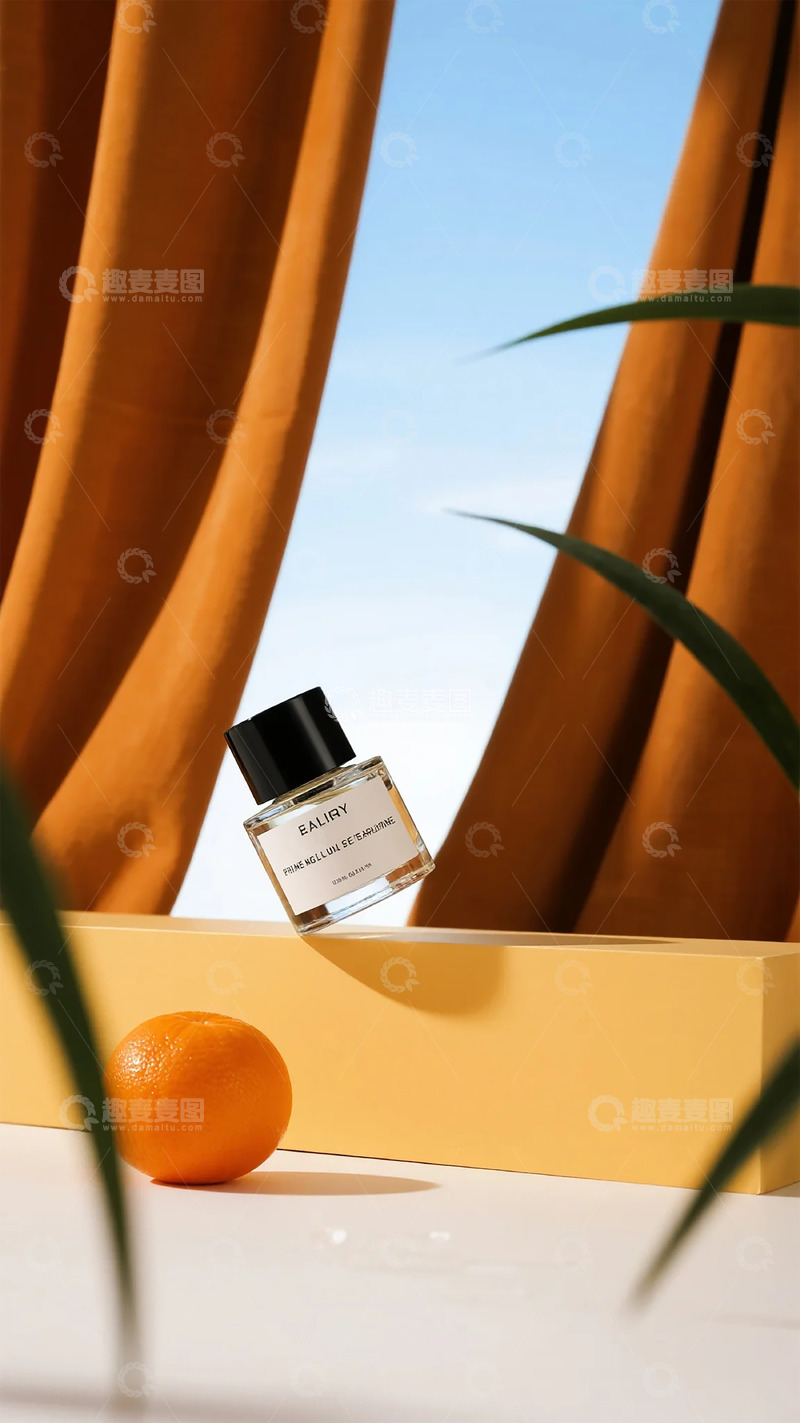 高清大图下载【趣麦麦图】阳光橙香时尚摄影