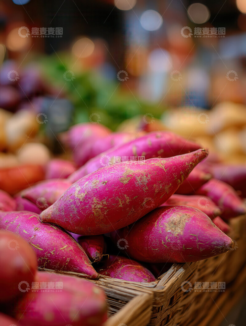 高清大图下载【趣麦麦图】-紫薯  紫玉  甜暖  