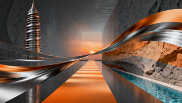 未来主义建筑空间设计