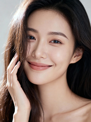 清新女性肖像写真摄影