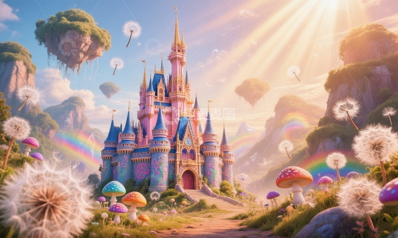 高清大图下载【趣麦麦图】童话世界之童话城堡11