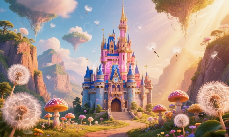 高清大图下载【趣麦麦图】童话世界之童话城堡3