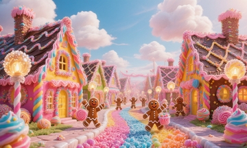 童话世界糖果小镇1