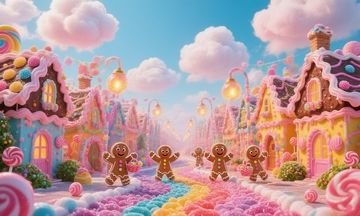 童话世界糖果小镇11