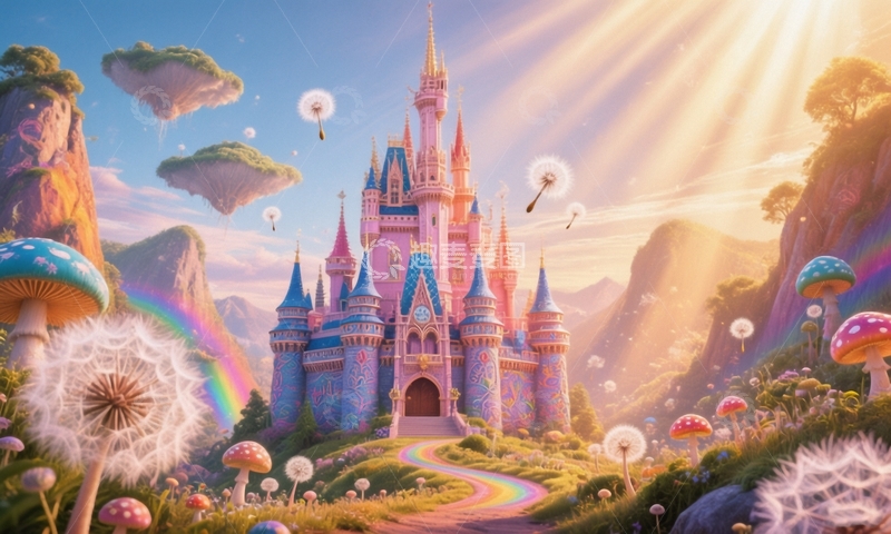 高清大图下载【趣麦麦图】童话世界之童话城堡8