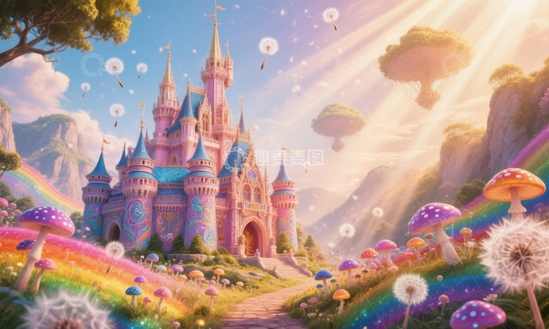 高清大图下载【趣麦麦图】童话世界之童话城堡12