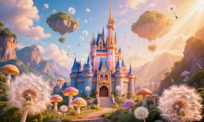 高清大图下载【趣麦麦图】童话世界之童话城堡1