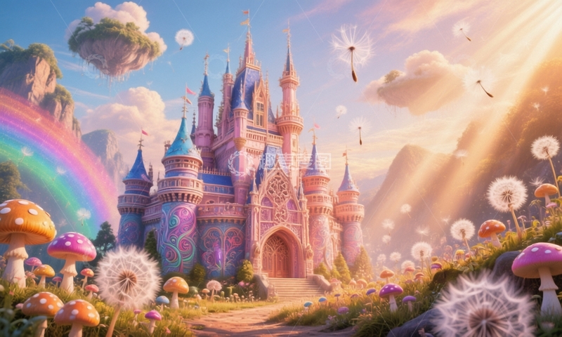 高清大图下载【趣麦麦图】童话世界之童话城堡9