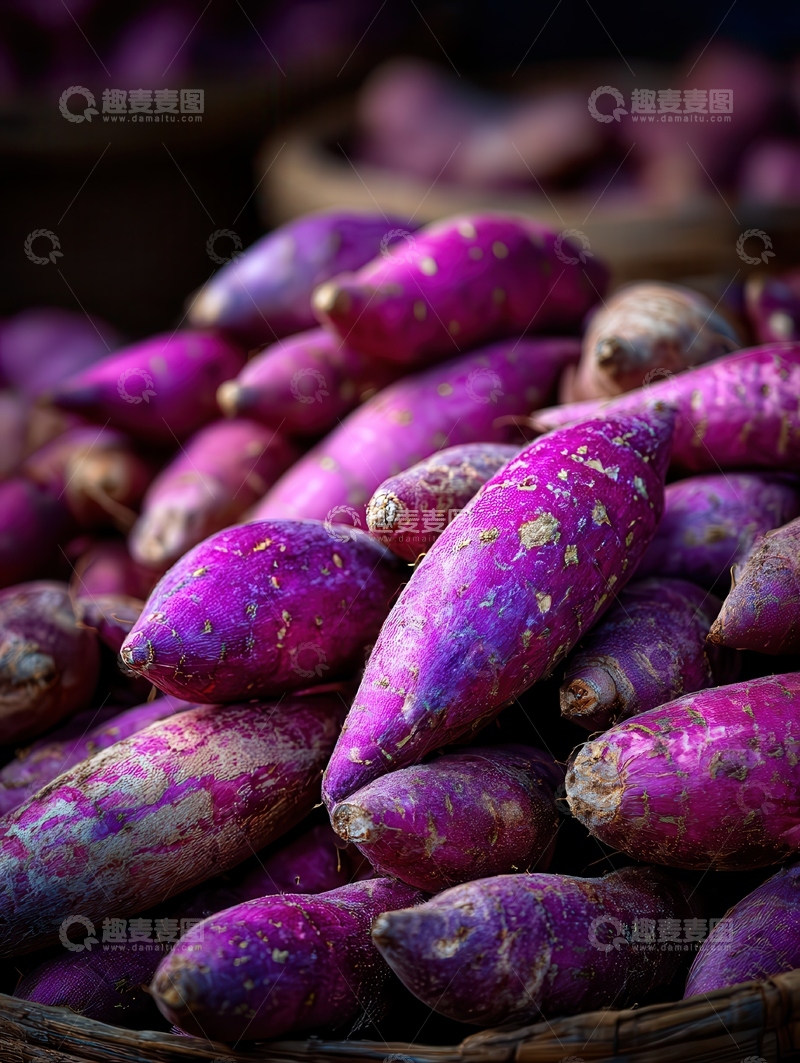高清大图下载【趣麦麦图】紫薯  甜郁  薯香