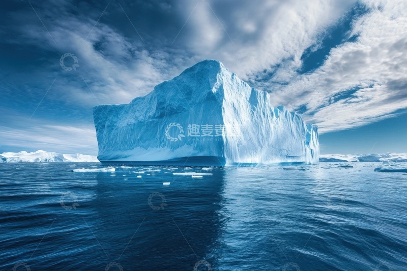 高清大图下载【趣麦麦图】-北极冰川自然美景
