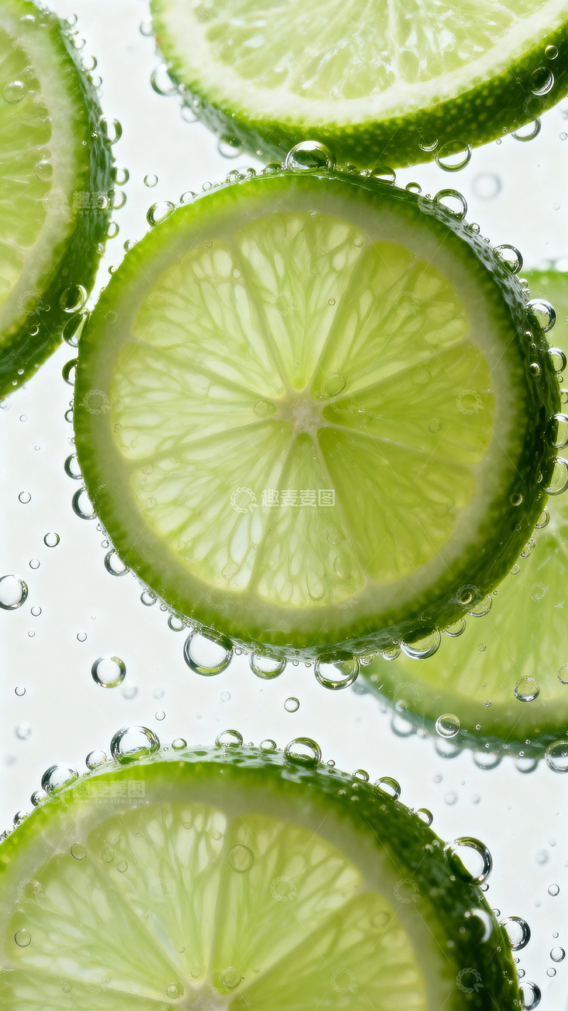 源文件下载【趣麦麦图】青柠檬切片2