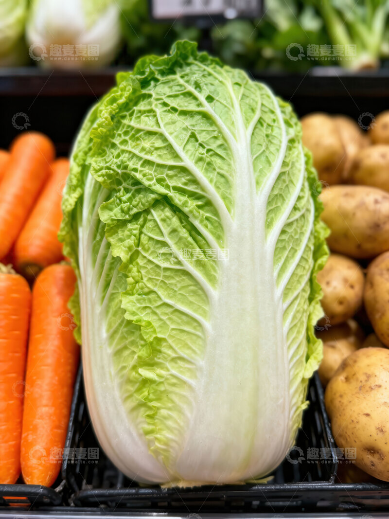 高清大图下载【趣麦麦图】大白菜  层叠  清口  