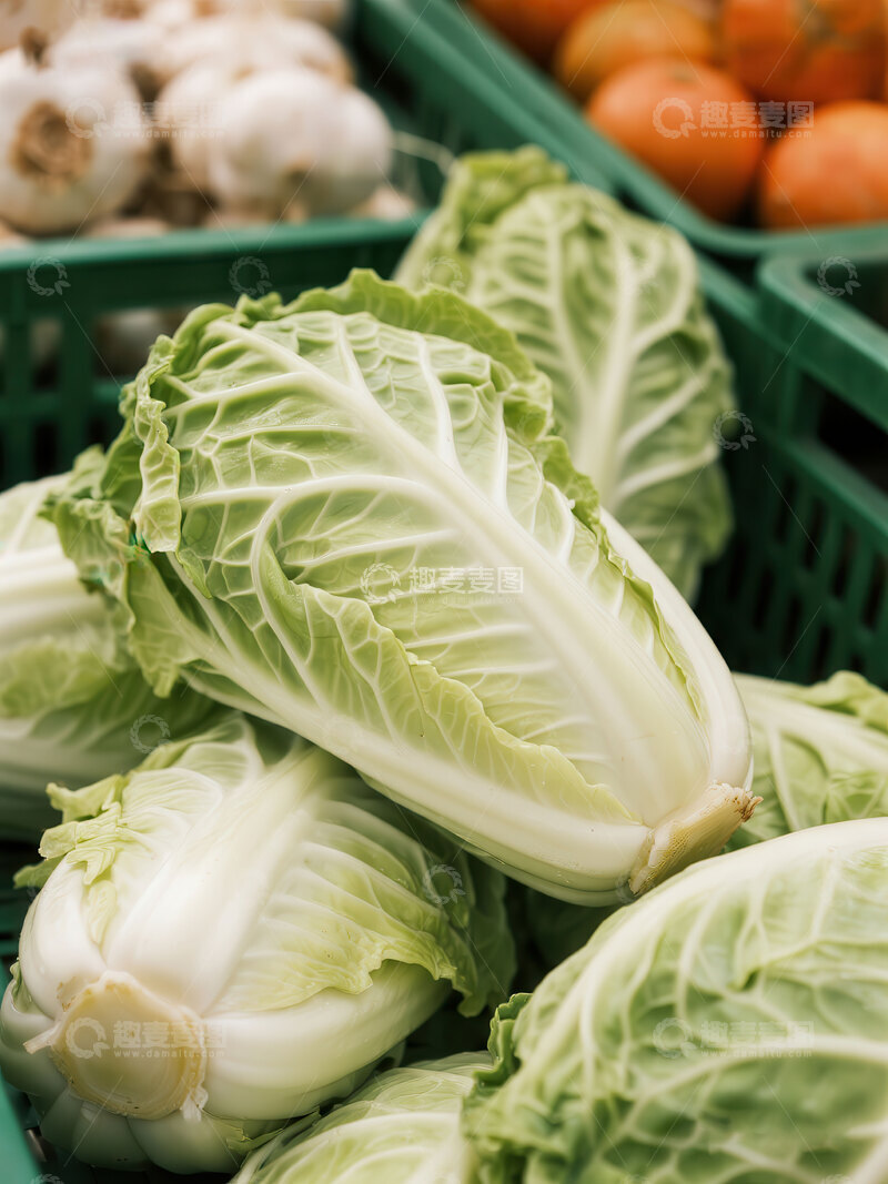 高清大图下载【趣麦麦图】大白菜  层叠  耐存  
