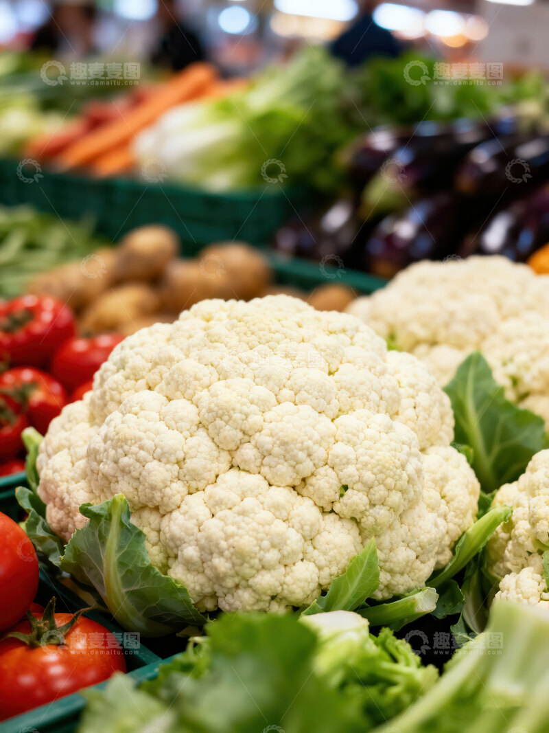 高清大图下载【趣麦麦图】菜花  雪球  甜浓