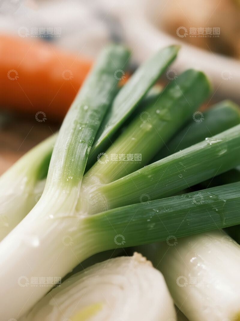 高清大图下载【趣麦麦图】大葱   青白   滑爽