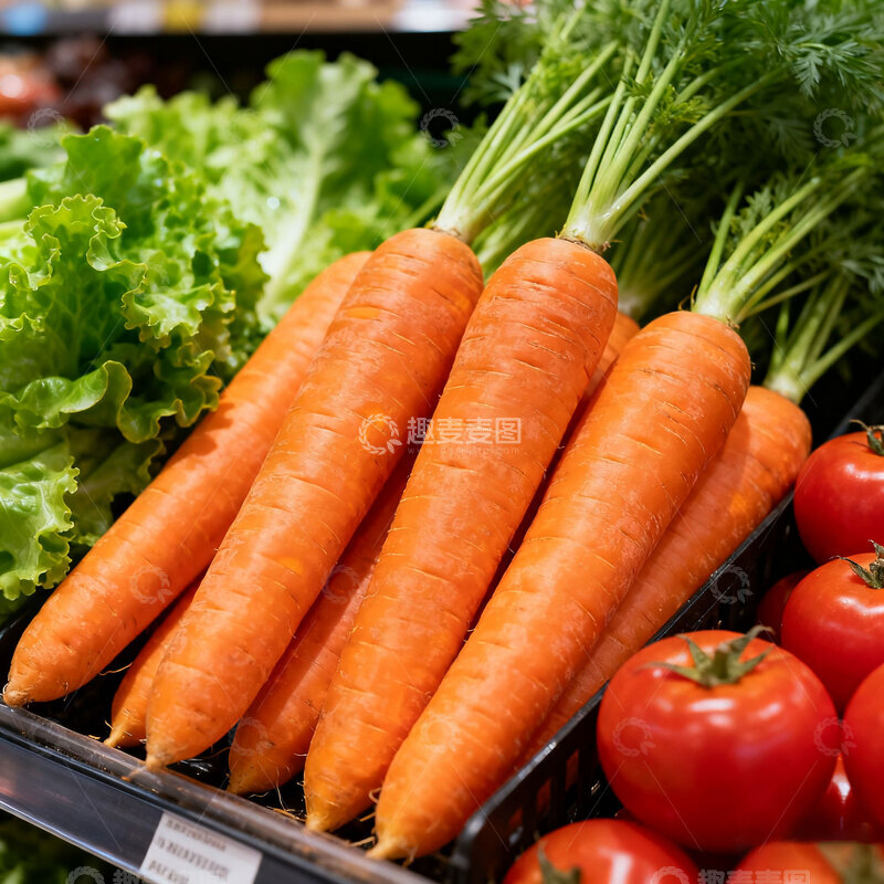 高清大图下载【趣麦麦图】胡萝卜  脆甜  甜泽  