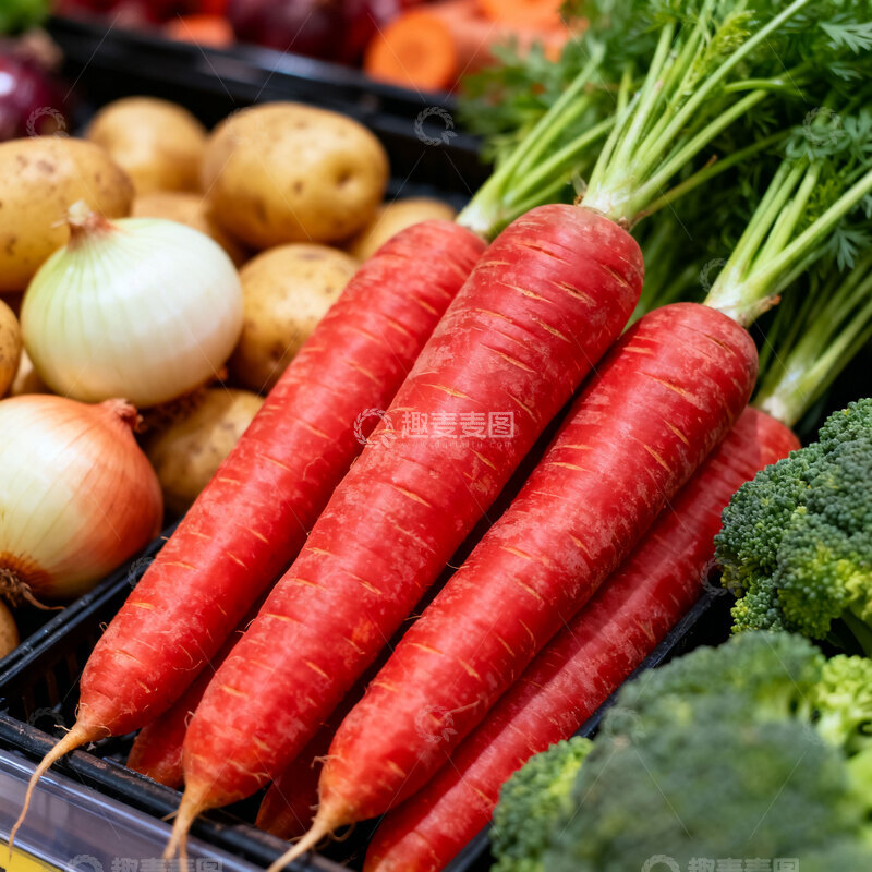 高清大图下载【趣麦麦图】胡萝卜  脆甜  甜浓