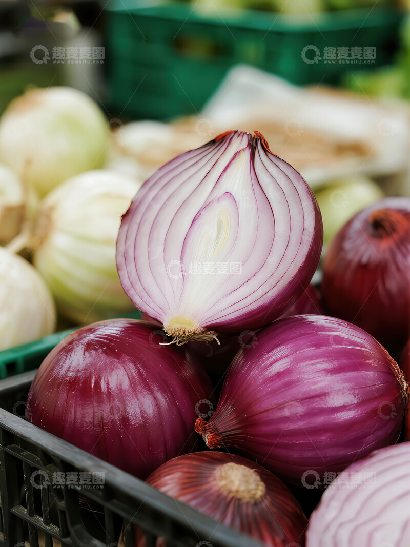高清大图下载【趣麦麦图】洋葱  紫玉   耐存  