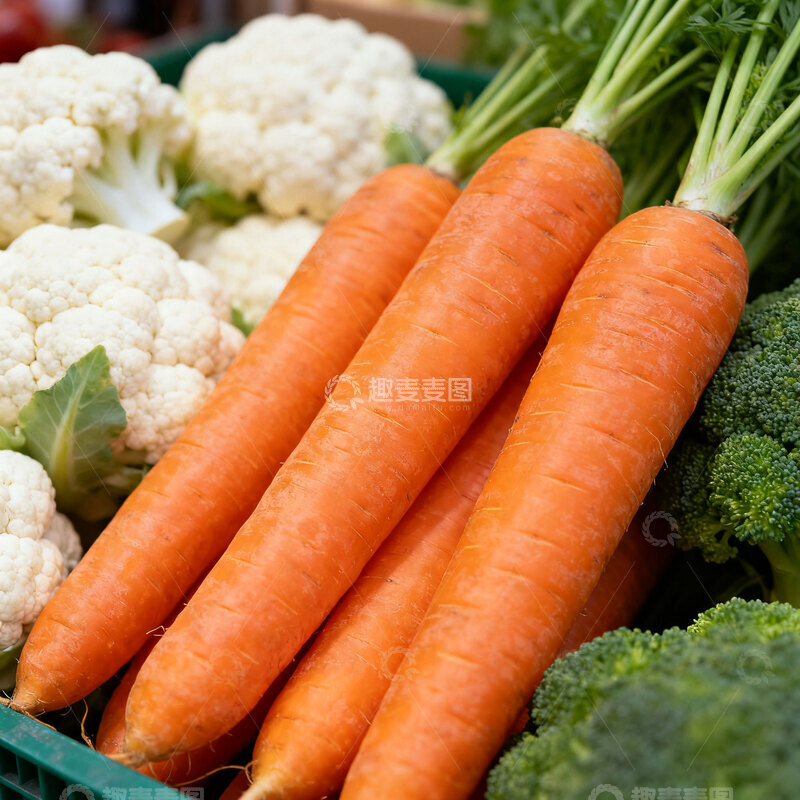 高清大图下载【趣麦麦图】胡萝卜  脆甜  甜厚 