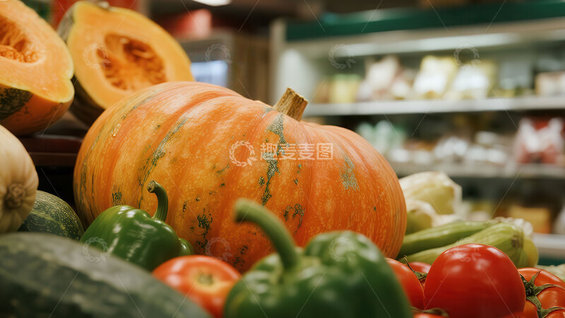 高清大图下载【趣麦麦图】南瓜  甜糯  滑爽  