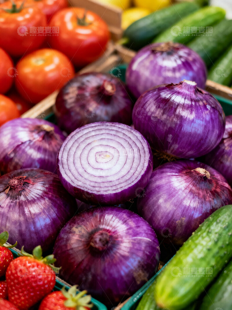 高清大图下载【趣麦麦图】洋葱  紫玉   甜心 
