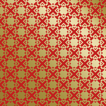 红金中式喜庆花纹背景20