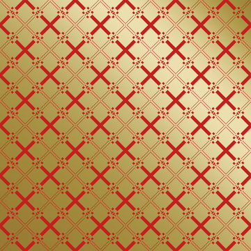 红金中式喜庆花纹背景8