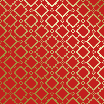 红金中式喜庆花纹背景39