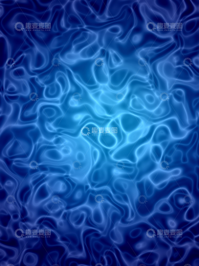 高清大图下载【趣麦麦图】蓝色渐变水波纹