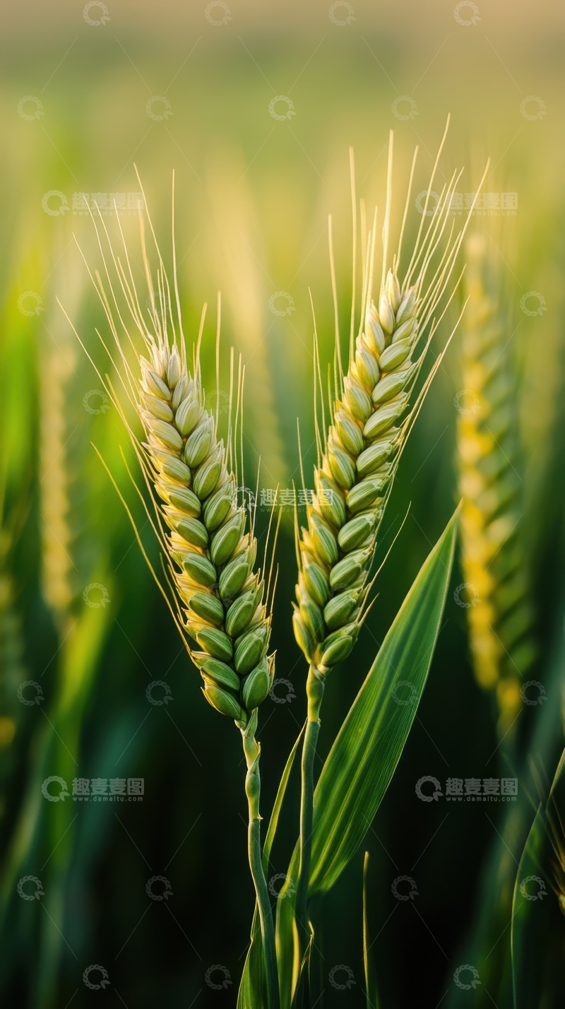 高清大图下载【趣麦麦图】麦田农作物特写摄影