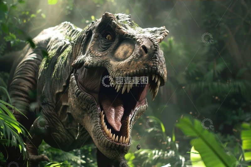 高清大图下载【趣麦麦图】灭绝上古世纪恐龙