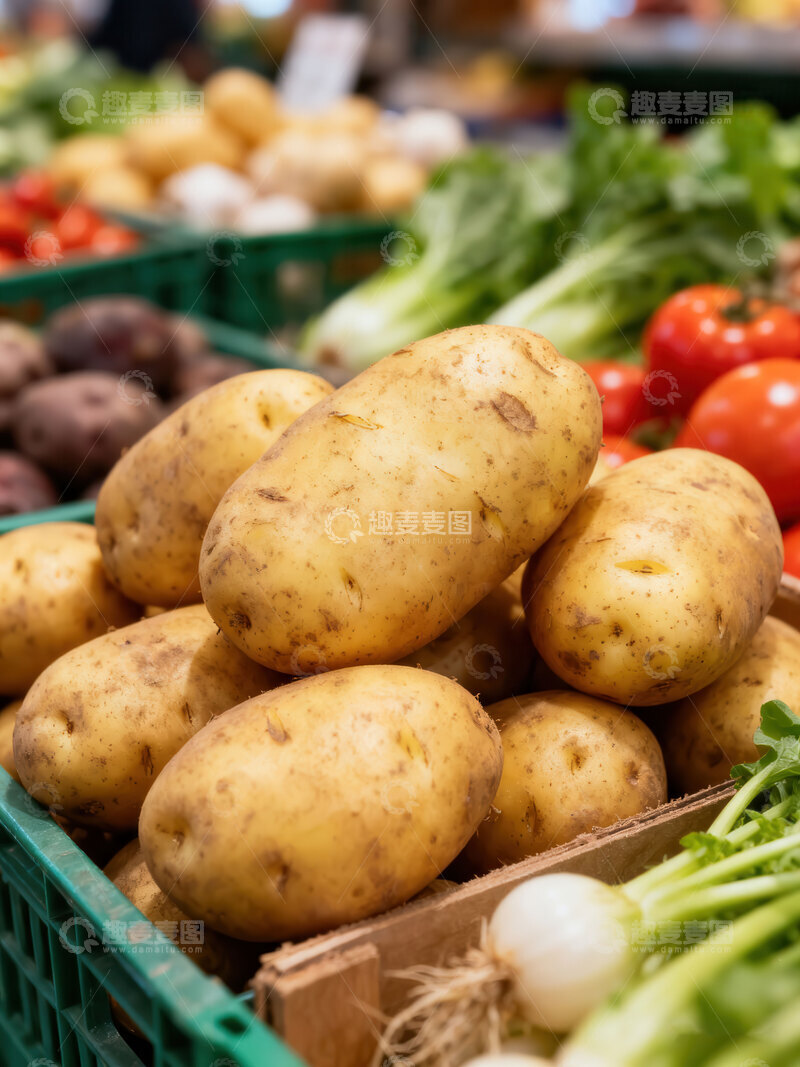 高清大图下载【趣麦麦图】土豆  黄心  甜柔  