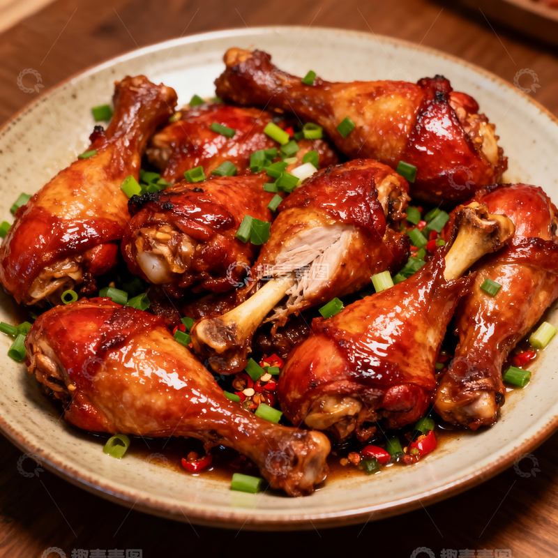 源文件下载【趣麦麦图】香煎鸡腿摄影4