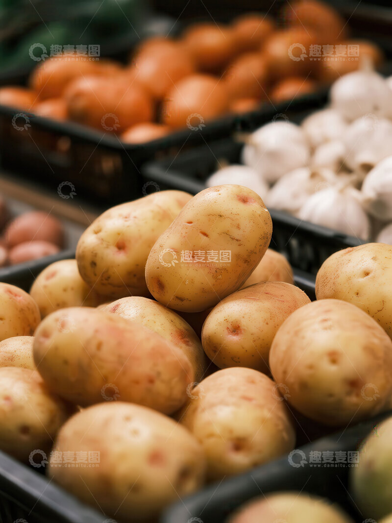 高清大图下载【趣麦麦图】土豆  黄心  家常 