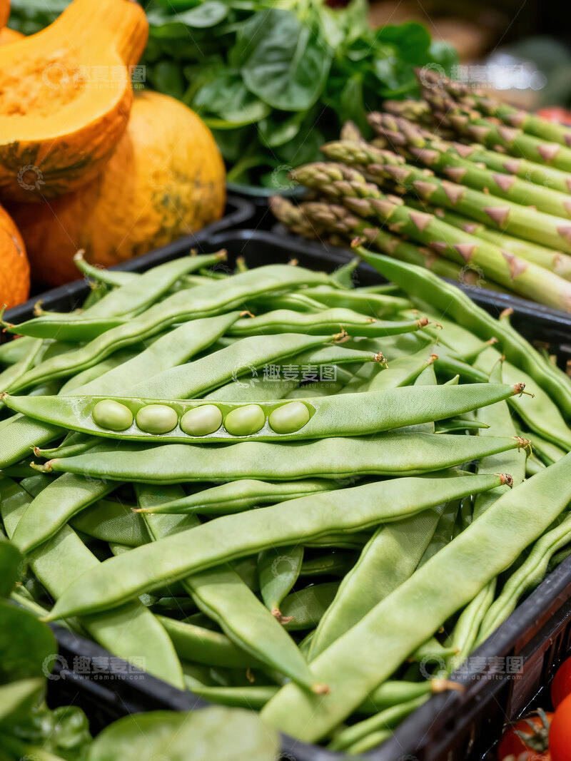 高清大图下载【趣麦麦图】扁豆  翠月  甜浓