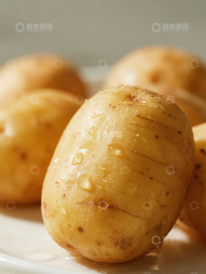 高清大图下载【趣麦麦图】土豆  黄心  甜润  