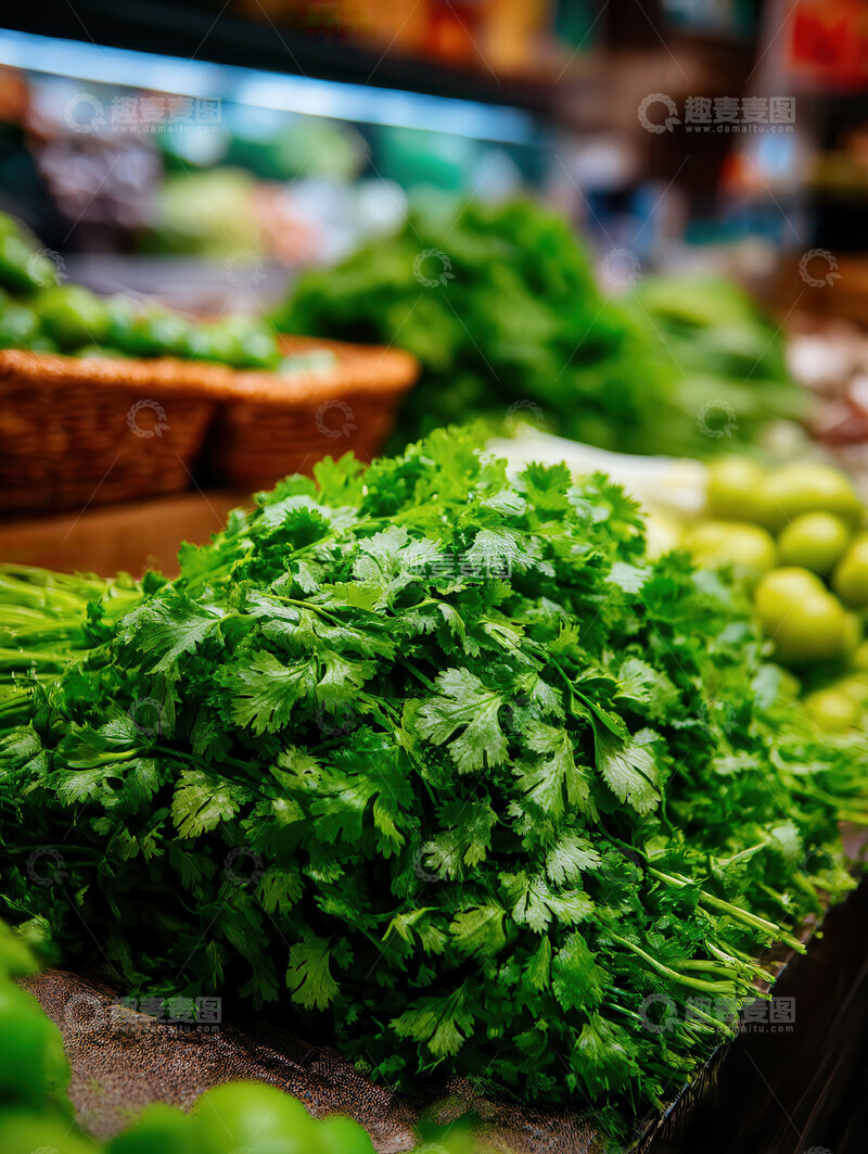 高清大图下载【趣麦麦图】香菜  翠叶  香祥  