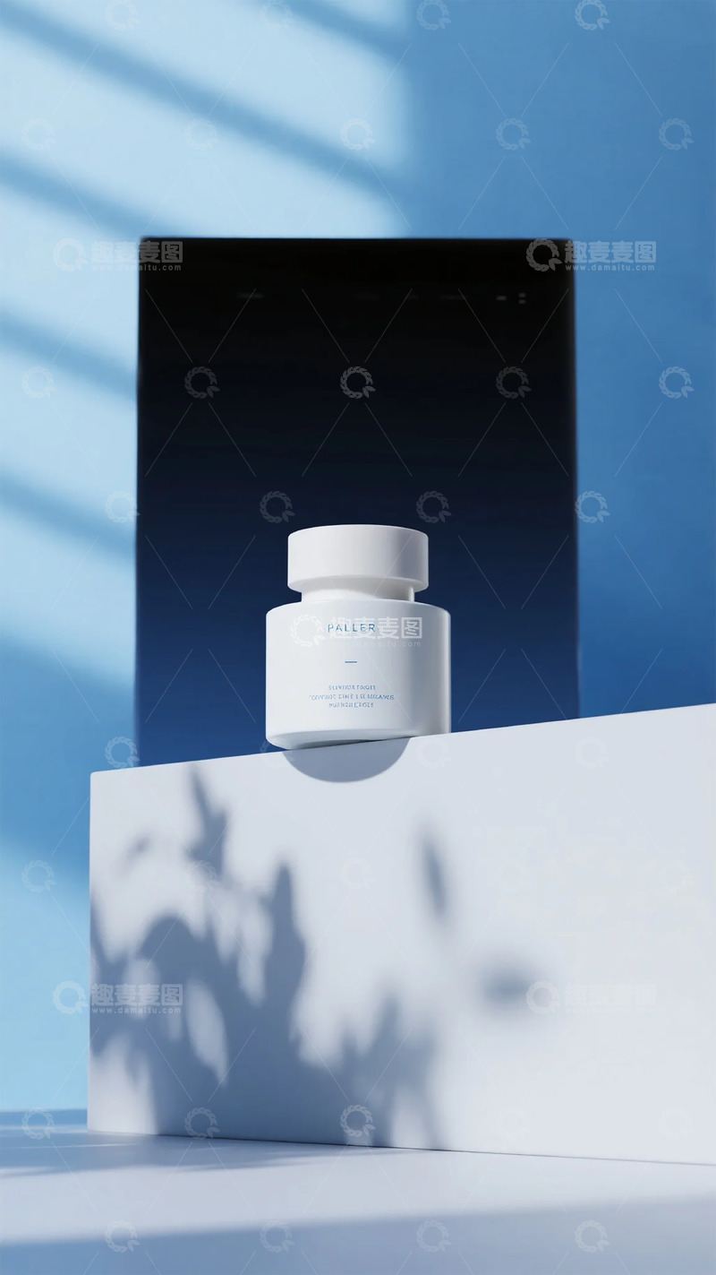 高清大图下载【趣麦麦图】简约风护肤品展示摄影