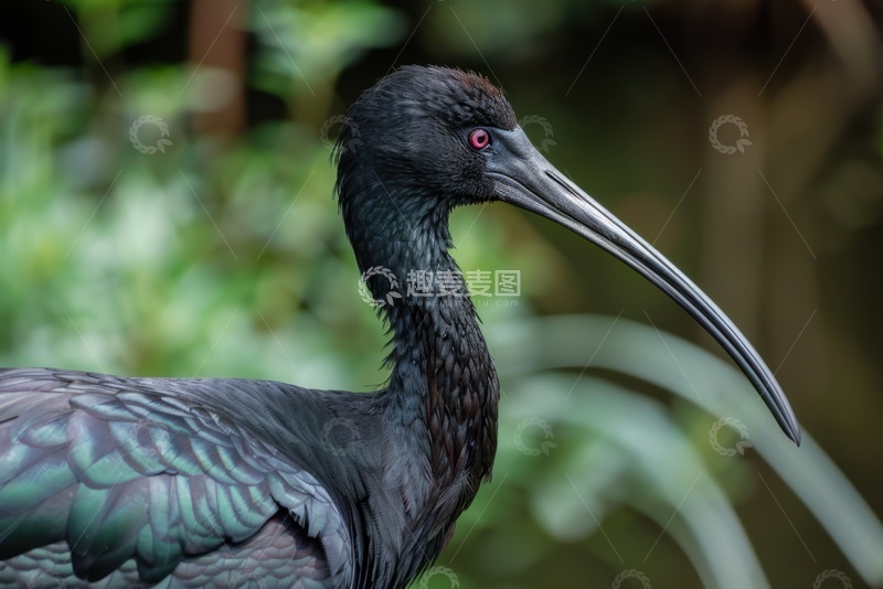 高清大图下载【趣麦麦图】一只长嘴飞禽